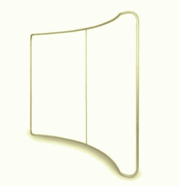 Stelaż ścianka reklamowa łukowa