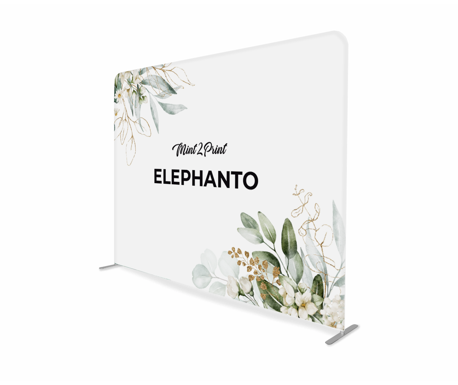 Ścianka weselna prosta Elephanto