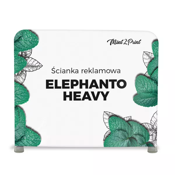 Ścianka reklamowa prosta ELEPHANTO