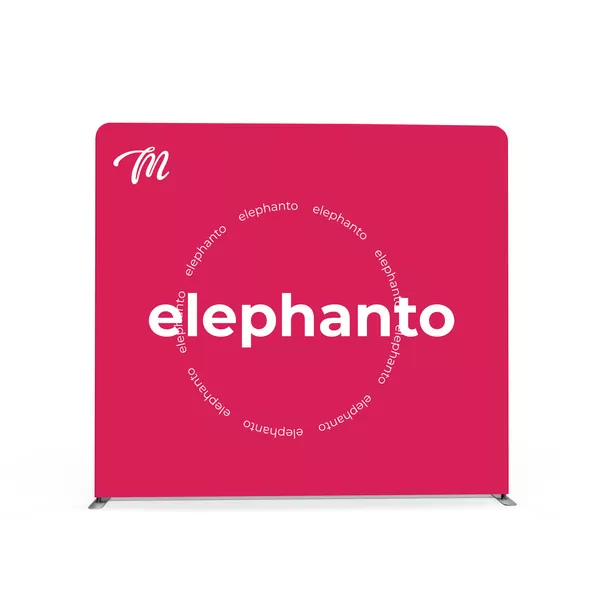 Ścianka reklamowa prosta ELEPHANTO