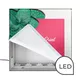 Obraz tekstylny LED na ramie 100 mm